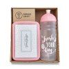 Set Zdravá lahev 0,7 l a box Zdravá sváča – Fresh růžová 2