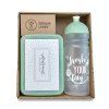 Set Zdravá lahev 0,7 l a box Zdravá sváča – Fresh olivová 2
