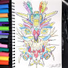 POSCA sada popisovačů PC-5M LOVE – 8 ks, střední hrot 1,8–2,5 mm 3