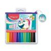 Sada stíratelných fixů na tabulku Maped WB Fun Colours – 12 barev