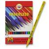Pastelky Progresso dlouhé 24 barev - Koh-i-noor