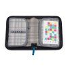 Školní set Bagmaster LUMI 24 F – Vlk (batoh + penál + vak) penál otevřený