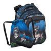 Školní set Bagmaster LUMI 24 F – Vlk (batoh + penál + vak)