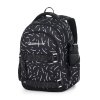 Studentský batoh Bagmaster NOMAD 25 A černo-bílý