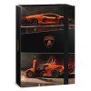 Ars Una Box na sešity A4 Lamborghini 25 – pevný karton s gumičkou