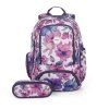 Studentský batoh Topgal v setu s květinami SURI 25028