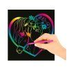 Miss Melody Magic Scratch – škrabací sešit 15 × 13,5 cm 2