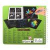 Dino World – škrabací mini sešit Magic Scratch (10 × 10 cm) 3
