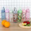 Láhev na pití s brčkem 500 ml Baagl – Dino 6