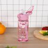 Láhev na pití s brčkem 500 ml Baagl – Tlapky 7
