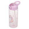 Láhev na pití s brčkem 500 ml Baagl – Rainbow Unicorn 2