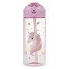 Láhev na pití s brčkem 500 ml Baagl – Rainbow Unicorn 1