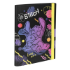 Desky na sešity A5 Stitch pastel – se širokou gumou, vzor 2 2