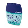 Ořezávátko Maped Shaker Pixel Party – 2 otvory s nádobkou 1