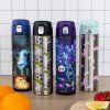 Termoláhev Baagl Roboti – 450 ml, silikonové pítko 6
