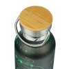 Termoláhev Baagl Numbers s bambusovým víčkem – 500 ml (zelená) 2