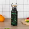 Termoláhev Baagl Numbers s bambusovým víčkem – 500 ml (zelená) 4