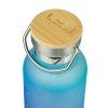 Termoláhev Baagl Gradient modro-fialová s bambusovým víčkem – 500 ml 2