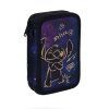 Penál 2 zipy CoolPack Jumper – Stitch GOLD (vybavený)