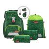 Školní aktovka Step by Step BASIS Green Graphics – 4dílný set 3