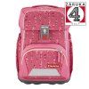 Školní aktovka Step by Step BASIS Pink Bubbles – 4dílný set 1