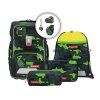 Školní aktovka Step by Step GIANT Black Cat Chiko – 5dílný set, AGR certifikát