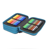 Třípatrový školní penál CoolPack Jumper Fossil – vybavený 3