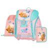 Školní aktovka pro prvňáčky Oxybag PREMIUM LIGHT Kočka Little Kitty – školní set 3 ks