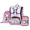 Školní aktovka pro prvňáčky Oxybag PREMIUM Panda – školní set 3 ks