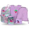 Školní set pro prvňáčky Baagl Zippy Lavender II – aktovka, penál, sáček, zástěra a peněženka
