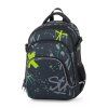 Studentský batoh + etue OXY Sport Graffiti Blue
