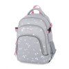 Studentský batoh + etue OXY Sport Grey Geometric