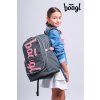 Školní set Baagl Core Logo růžový – batoh, 12