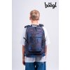Školní set Baagl Cubic Flash – 3dílný set (batoh 29 l, penál, sáček) 13