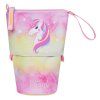 Pastelkovník Baagl Rainbow Unicorn – pouzdro na pastelky se stojánkem