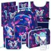 Školní set pro prvňáčky Oxybag OXY GO Motýl – 9 dílný set