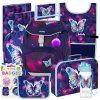 Školní set pro prvňáčky Oxybag OXY Sherpy Motýl – velký set 10 dílů