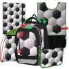 Školní set Stil Junior Soccer 5 dílů – batoh, penál, sáček, box A4, zástěrka