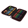 Školní penál 2 zipy CoolPack Jumper Street Art vybavený 1