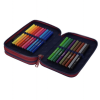 Školní penál 2 zipy CoolPack Jumper Gradient Costa vybavený 2