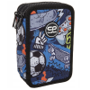 Školní třípatrový penál CoolPack Jumper Hobby – vybavený