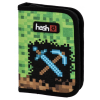 Školní penál PIXEL PWR HASH 1 zip – penál do školy s klopou bez výbavy