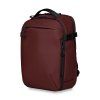 Moderní batoh Walker Element Brownie s objemem 30 l. Stylový městský batoh s RFID ochranou, kapsou na notebook 15", odvětráním 3D AirMesh a odolným materiálem Dull-PU.