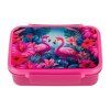 Box na svačinu Baagl Flamingo s přihrádkami 1,4 l