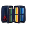 Školní penál Ergobag Maxi Pencil Case FireBear Dragon s výbavou 1