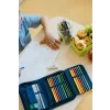 Školní penál Ergobag Hard Pencil Case FlowBear World s výbavou 3