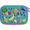 Penál do školy - obrázek v 3D - Fruits zip prázdný