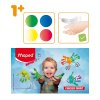 Prstové barvy Maped Color'Peps - 4 barvy, 80 ml