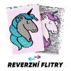 Notes flitrový Unicorn A5