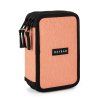 Školní penál 3 patra prázdný Oxybag – Unicolor Apricot